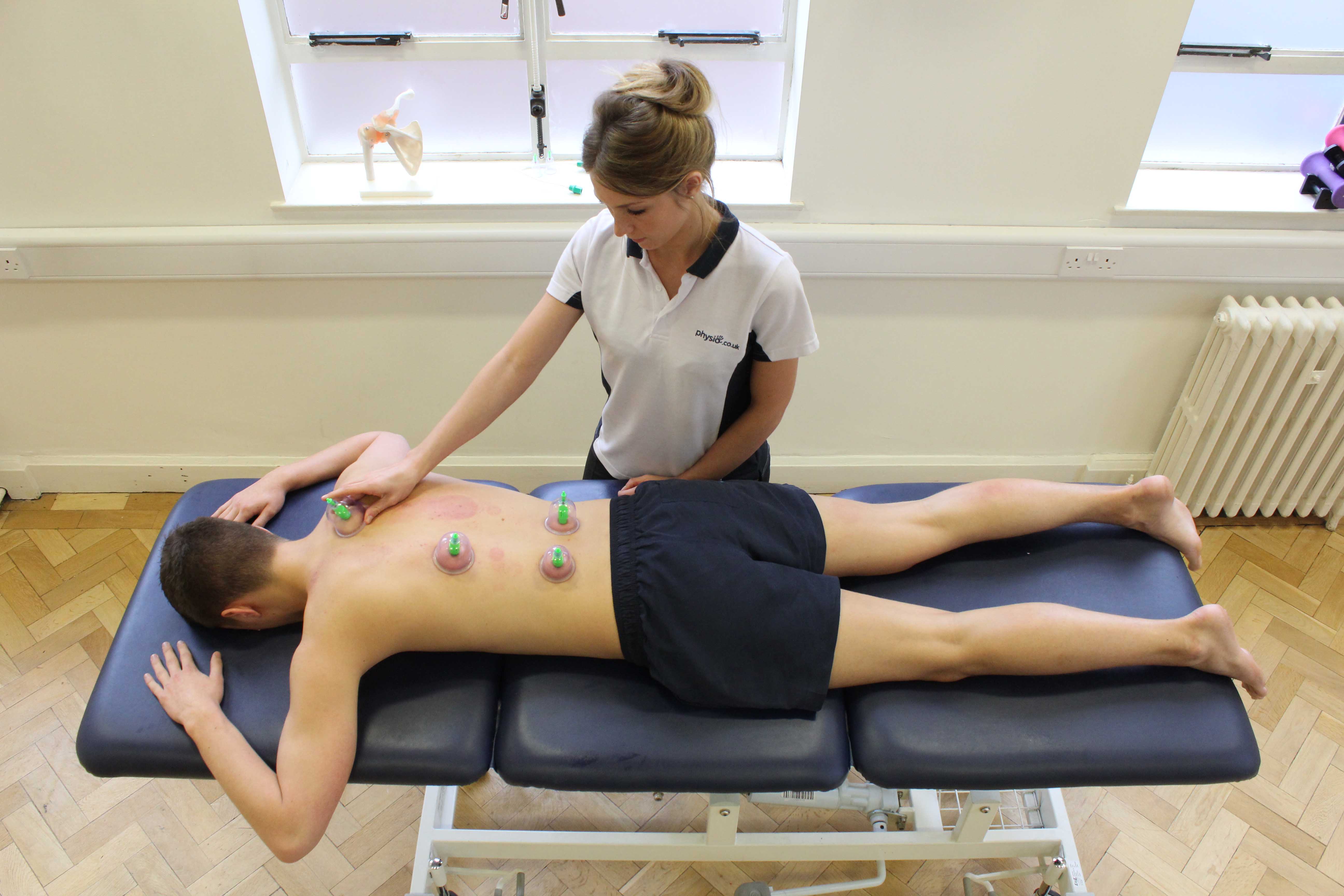 Cupping massage technique