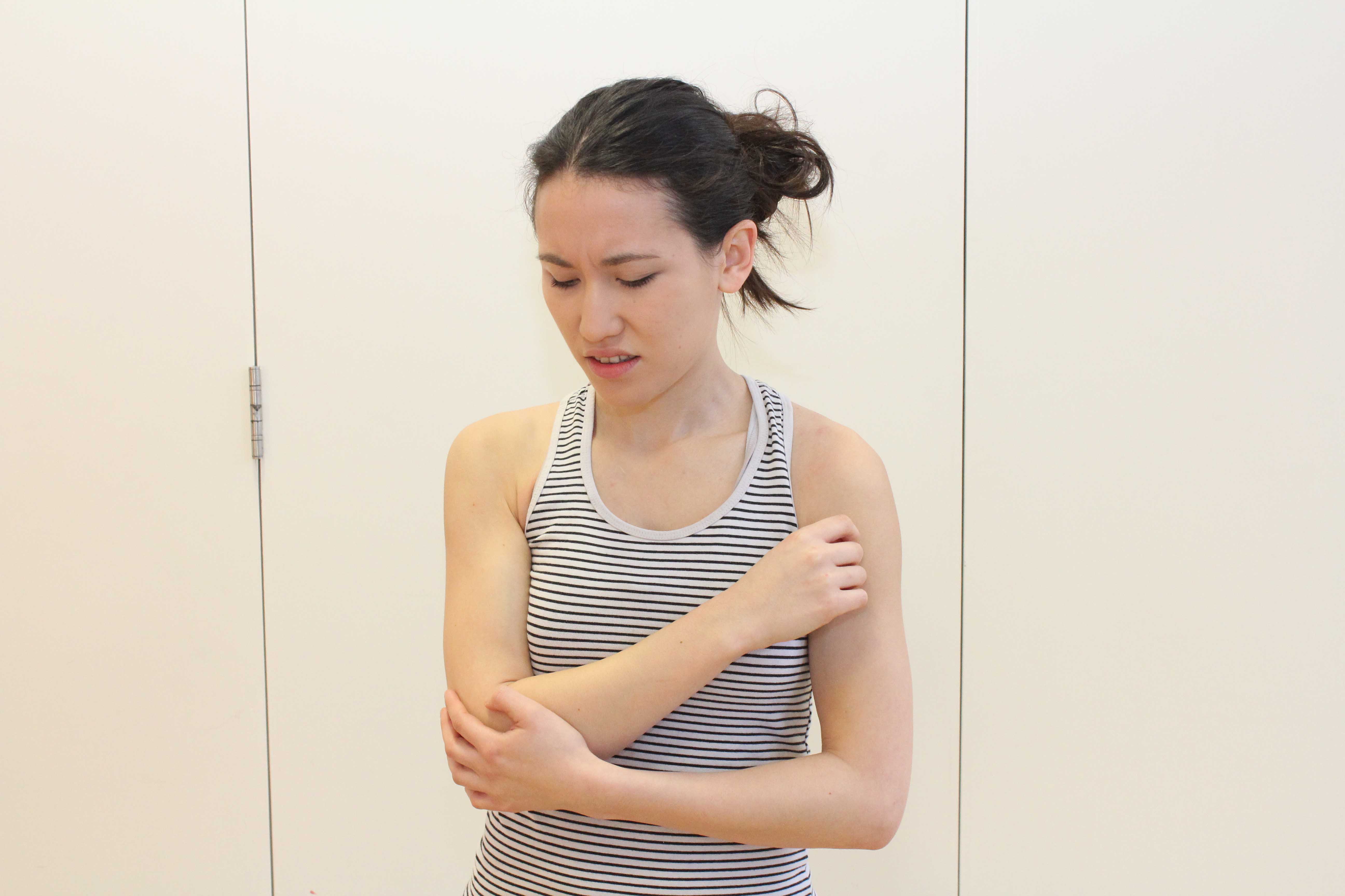 Lateral epicondylitis is often reffered to as 'tennis elbow' and can cause discomfort on the outerside of the elbow from repetitive movements.