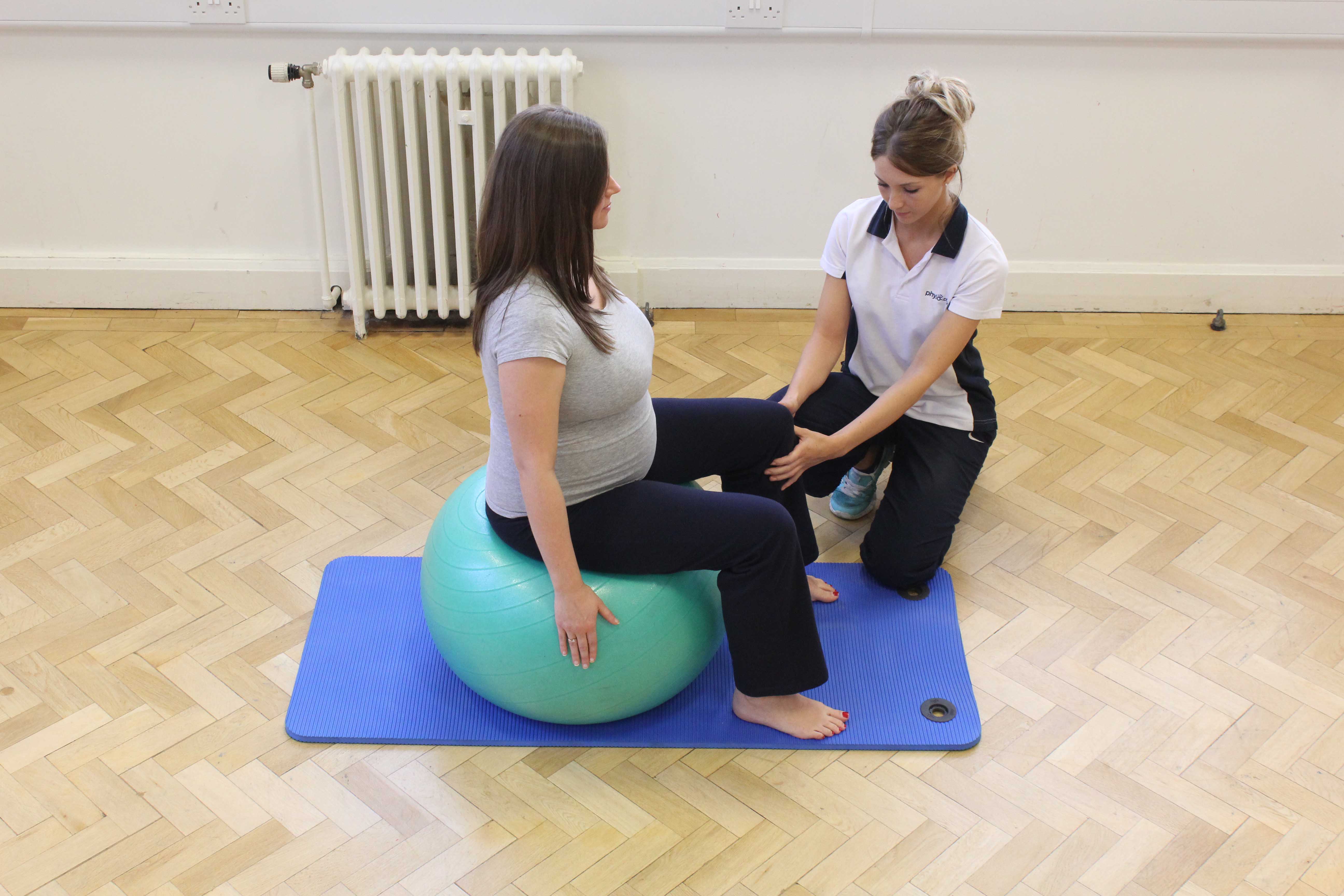 Treatment for pelvic ligament damage during pregnancy with one of our physiotherapists.