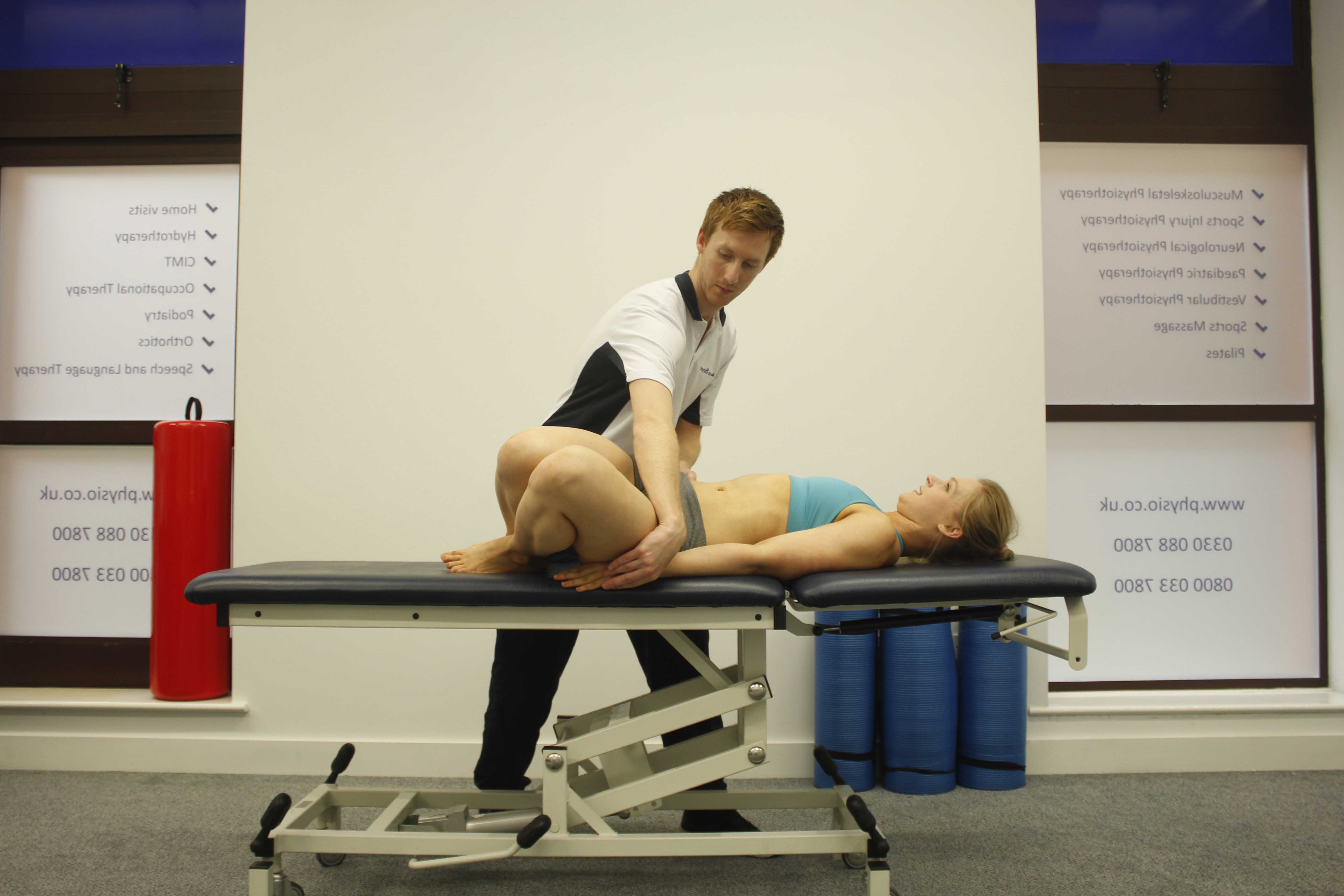 Physiotherapy teatment to help with pelvic ligament damage